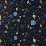 Goldbuch Geschenkpapier Universe