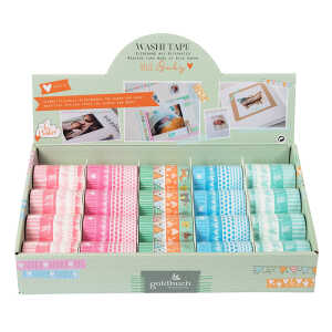 Goldbuch Display Washi Tapes  Baby