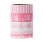 Goldbuch Washi Tape Storch rosa