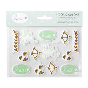 Goldbuch 3D Sticker Yes, we do!