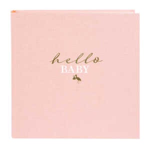 Goldbuch Babyalbum hello.baby rosé