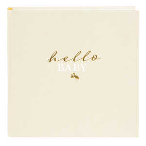 Goldbuch Babyalbum hello.baby Beige