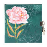 Goldbuch Tagebuch Peony