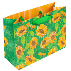 Goldbuch Geschenktasche Sunflower green