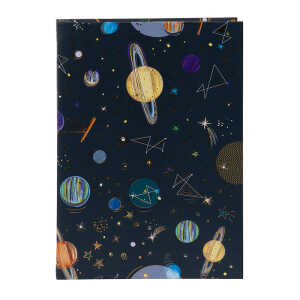 Goldbuch Notizbuch Universe
