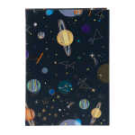 Goldbuch Notizbuch Universe