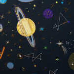 Goldbuch Notizbuch Universe