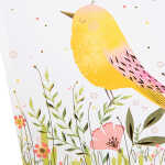 Goldbuch Notizbuch Sparrow