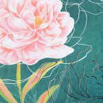 Goldbuch Notizbuch Peony