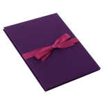 Goldbuch Leporello Bella Vista dark aubergine