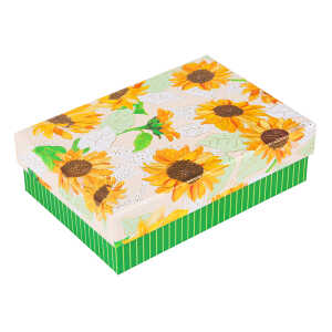 Goldbuch Geschenkkartonage - klein Sunflower