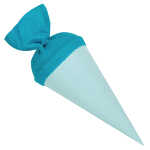 Goldbuch Bastelschultüte 15 cm eisblau
