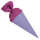 Goldbuch Bastelschultüte 15 cm lila