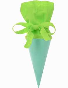 Goldbuch Bastelschultüte 15 cm mint