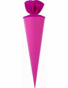 Goldbuch Bastelschultüte mit farbigem Filzverschluss pink