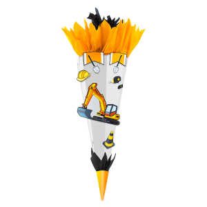 Goldbuch Bastelset Schultüte 70cm Bagger