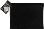 Reissverschlussbeutel A5, non-woven-PP, opak schwarz,...