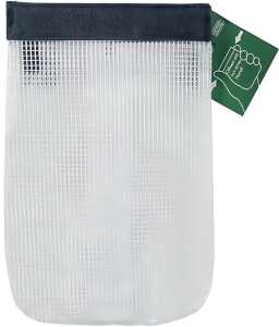 FSY PVC-freier SnapBag A6, EVA, farblos/schwarz, 1 Stück