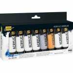 SOLO GOYA Acrylic Medium 20 ml Tuben 8er Set
