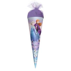 Roth Schultüte 50cm Disney Frozen rund Tüllverschluss