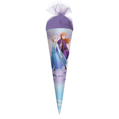 Roth Schultüte 22cm Disney Frozen rund Tüllverschluss