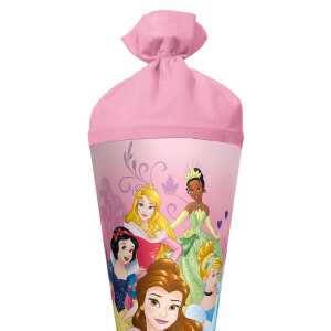 Roth Schultüte 70cm rund Disney Princess