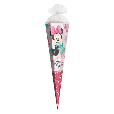 Roth Schultüte 85cm Disney Minnie Maus eckig Rot(h)-Spitze