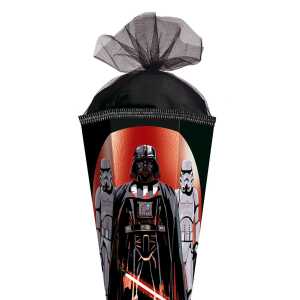 Roth Schultüte 85cm eckig Star Wars Folie Glitzerborte
