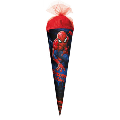 Roth Schultüte 50cm Marvel Spiderman rund Tüllverschluss