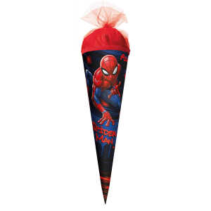 Roth Schultüte 22cm Marvel Spiderman rund Tüllverschluss