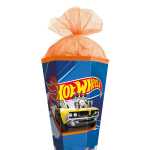 Roth Schultüte 85cm eckig Hot Wheels