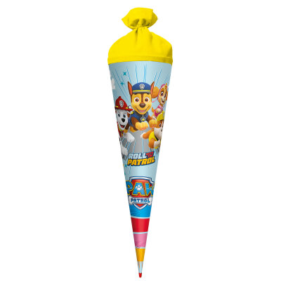 Roth Schultüte 70cm Paw Patrol rund Filzverschluss Rot(h)-Spitze