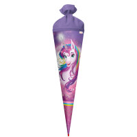 Roth Schultüte 70cm Einhornportrait Glitter rund...