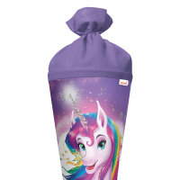 Roth Schultüte 70cm Einhornportrait Glitter rund...