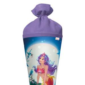 Roth Schultüte 70cm rund Magische Meerjungfrau