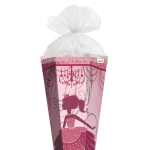 Roth Schultüte 85cm eckig Ballerina Glitter u...