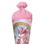 Roth Schultüte 70cm rund Einhorn Beauty Glitter