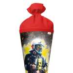 Roth Schultüte 70cm rund Feuerwehrmann