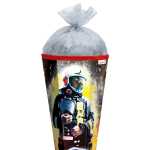Roth Schultüte 85cm eckig Feuerwehrmann Folie u...
