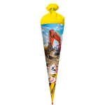 Roth Schultüte 70cm Achtung Bagger Folie rund Rot(h)-Spitze