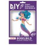 Roth Bügelbild Meerjungfrau Stickerei mit Druck