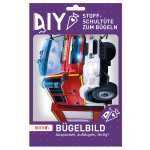 Roth Bügelbild Feuerwehr Stickerei mit Druck 145 cm x 1