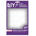 Roth Bügelbuchstaben im Set, White, 15x21cm