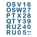 Roth Bügelbuchstaben Cool Colour