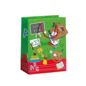 Roth Geschenktaschen Hello School klein, 22,5x17x9,2cm