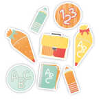 Roth 60 Teile Streudekoration, beidseitig bedruckt mit...