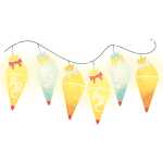 Roth Schultüten-Lichterkette Einschulung