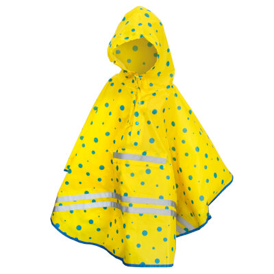 Roth Kinder-Regenponcho mit reflektierenden Elementen