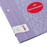 Roth Zeugnismappen Pattern Lila Paradise