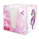 Roth Notizklotz Einhornportrait